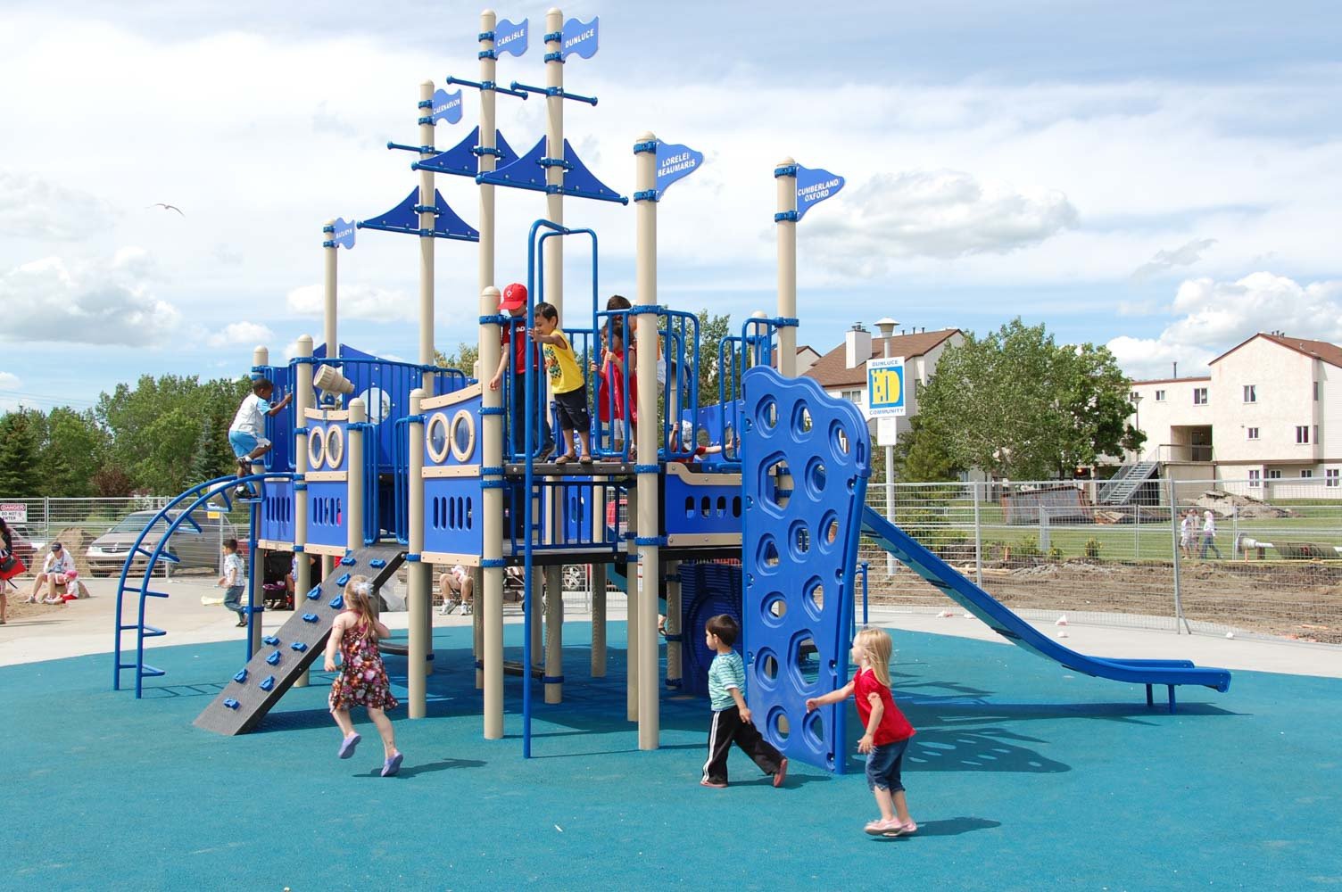 PlayWorks Castledowns Recreation Society play area in Edmonton, Alberta!